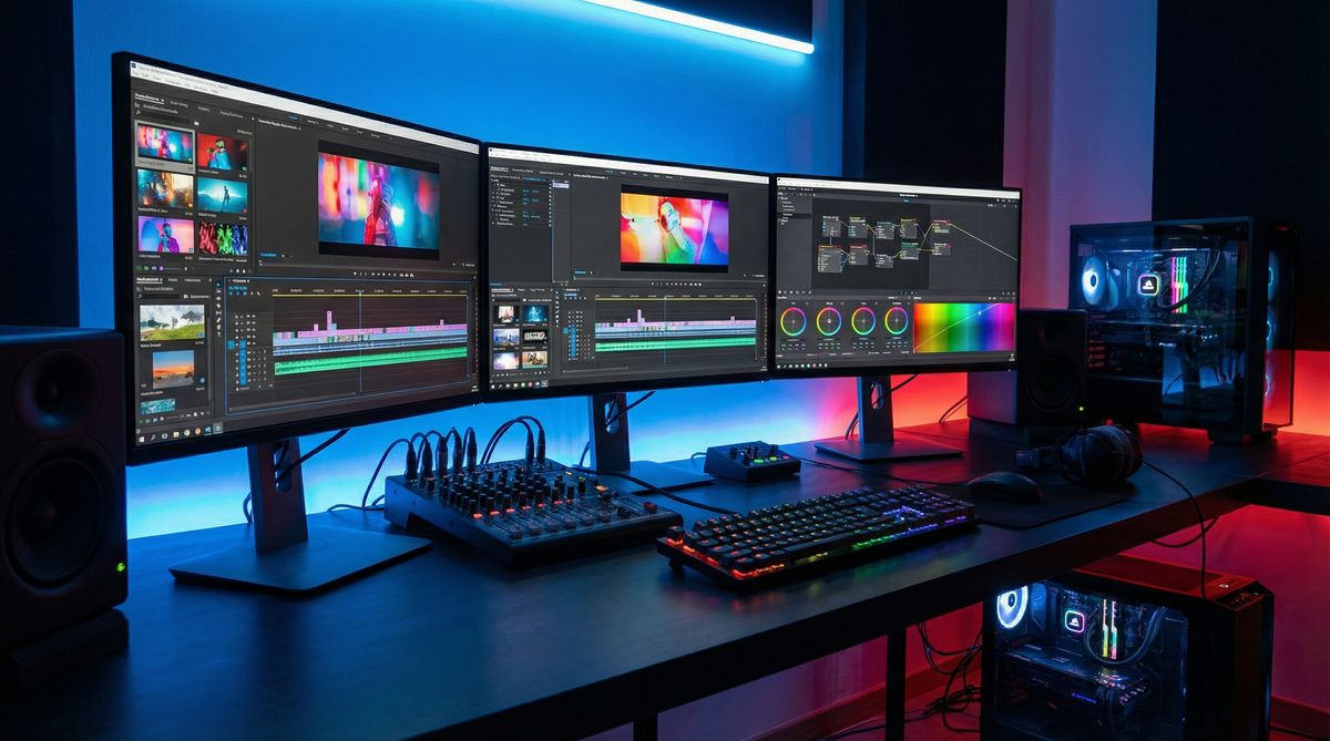 黑料视频-专业视频剪辑工作台展示